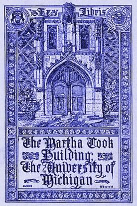 Martha Cook Building poster